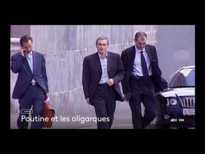 Poutine et les Oligarques. Reportage en 2 parties de France Télévision.Bande Annonce. Disponible en Replay.